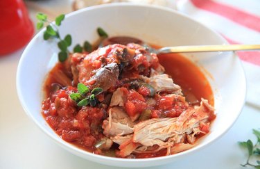 Slow Cooker Chicken Cacciatore