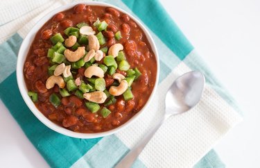 Cashew and Pepper Chili recipe