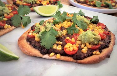 Vegetarian Mexican Personal Pizzas Healthy Pizza Recipes
