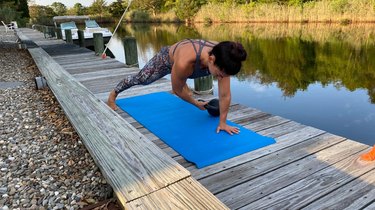 Move 4: Plank Pull-Through