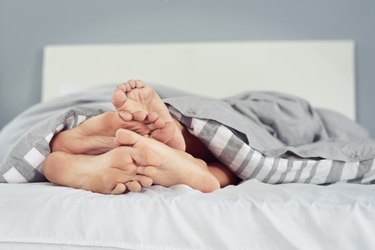 We can lay in bed and snuggle all day