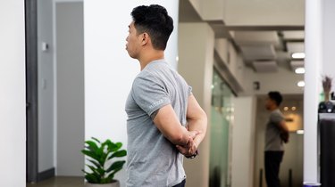 2. Elbow Wrap Stretch