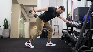 Move 2: Dumbbell Triceps Kickback