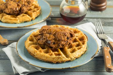 Homemade Southern Chicken and Waffles