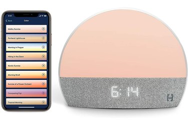 Hatch Restore, one of the best sunrise alarm clocks