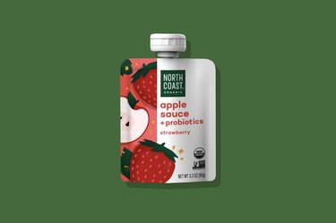 Probiotic Strawberry Pouches
