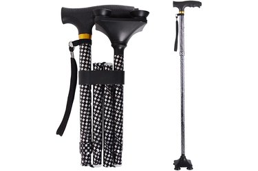 YOKABOZE FreeStanding Cane, one of the best canes to use after a hip replacement