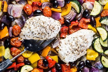 Sheet Pan Tzatziki Chicken