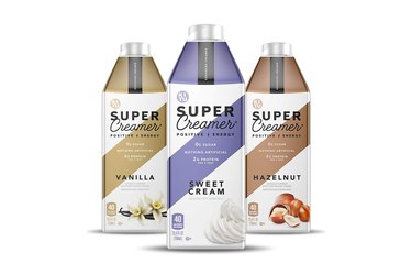 isolated image of the best Best Flavored keto coffee creamer Super Coffee Keto Coffee Creamer