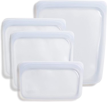 Stasher 100% Silicone Food Grade Reusable Storage Bags